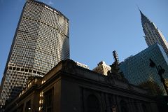 01-1 New York City Grand Central Terminal, MetLife Building, Chrysler Building Morning